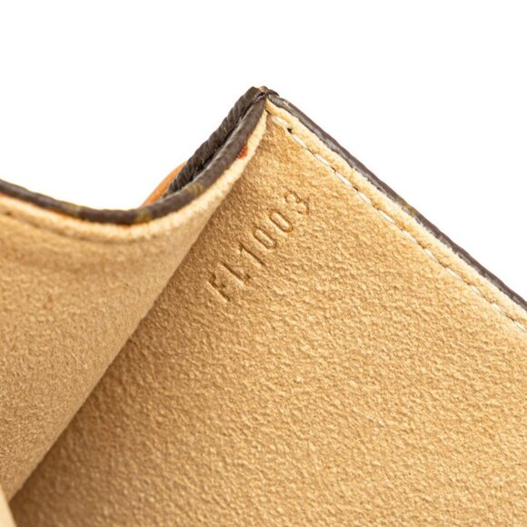 LOUIS VUITTON Authentic Brown Monogram Leather Fanny Pack - Picture 8 of 10